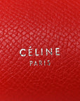 Grained Calfskin Mini Belt Bag Vermillion
