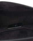 Vitello Century Snakeskin F is FNDI Flower Burst FF Small Kan I Shoulder Bag Black Beige