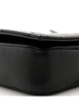 Lambskin Quilted Monogram Kate 99 Black