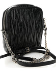 Nappa Matelasse Crossbody Black