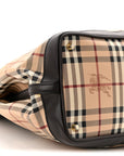 Haymarket Check Medium Golderton Tote Chocolate