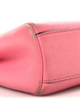 Shiny Nappa Micro Peekaboo Iconic Satchel Rosa Fluo