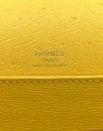 Ostrich Mini Sac Roulis Jaune Citron