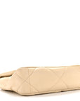 Lambskin Quilted Medium CHNL 19 Flap Beige