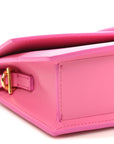 Smooth Calfskin Le Bambino Long Flap Pink