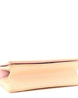 Patent Micro-Cannage Small D1ORama Flap Bag Rose