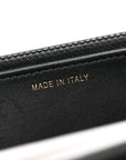 Lambskin Quilted Boy Wallet On Chain WOC Black