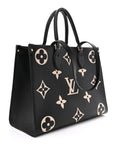 Empreinte Monogram Giant Onthego MM Black Beige