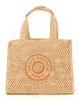 Raffia Calfskin By The Pool OnTheGo MM Natural