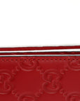 GCCIssima Signature Bowy Chain Wallet Hibiscus Red