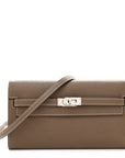 Epsom Kelly Wallet To Go Etoupe
