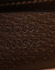GG Supreme Monogram Web Small Ophidia Shoulder Bag Brown