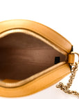 GG Supreme Monogram Flora Web Mini Ophidia Round Shoulder Bag Beige Multicolor Crop