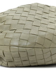 Nappa Intrecciato Teen Jodie Hobo Travertine