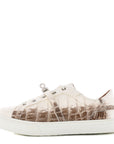 Matte Niloticus Crocodile Himalaya Day Sneaker 37.5 Blanc