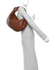 Nappa Intrecciato Small Jodie Sapele