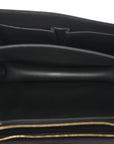 Liege Calfskin Medium Classic Box Flap Bag Anthracite