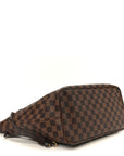 Damier Ebene Neo Neverfull MM Rose Ballerine