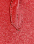 Togo Birkin 35 Rouge Garance