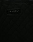 Coated Canvas Coco Small Tote Black
