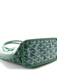 Goyardine Reversible Mini Anjou Green