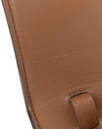 Box Calfskin Medium Classic Box Flap Bag Camel