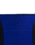 Wool Rive Gauche Tote Blue
