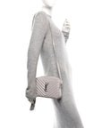 Calfskin Matelasse Monogram Lou Camera Bag Granite