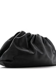 Smooth Butter Calf The Pouch Oversized Clutch Black