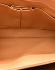Lambskin Quilted Medium Trendy CC Flap Dual Handle Bag Camel