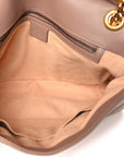 Calfskin Matelasse Medium GG Marmont Shoulder Bag Porcelain Rose