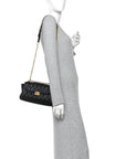 Nappa Matelasse Shoulder Bag Black