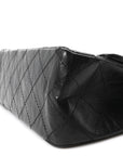 Aged Calfskin Quilted 2.55 Reissue 227 Flap Black