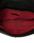 Lambskin Quilted Large CHNL 19 Flap Black