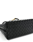 Nappa Intrecciato Small Andiamo Shoulder Bag Black
