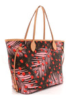 Monogram Jungle Dots Neo Neverfull MM Sugar Pink Poppy