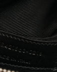 Grained Calfskin Baby Sac De Jour Black