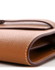 Epsom Kelly Wallet To Go Gold