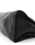 Chevre Gold Metallic Edge Hardware City Black