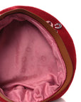 Merino Wool Bonnie Sailor Beret 59 Rouge Rubis
