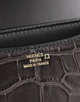 Matte Alligator Constance 18 Black