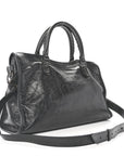 Arena Lambskin Classic Hardware Medium Le City Black