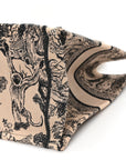 Canvas Embroidered Medium D1ORiviera Toile De Jouy Book Tote Black