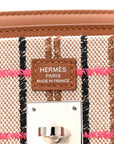 Toile Swift Broderie Shoulder Birkin Light 39 Gold Fauve Rose Pop Black