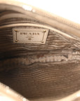 Jacquard Logo Shoulder Bag Corda Cera