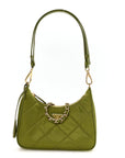 Re-Nylon Saffiano Stitched Mini Re-Edition 1995 Chaine Shoulder Bag Edera