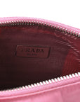 Tessuto Nylon Saffiano Mini Re-Edition 2005 Bag Begonia