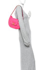 Lambskin Quilted CHNL 19 Hobo Pink
