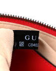 Calfskin Matelasse Chevron GG Marmont Sling Shoulder Bag Rosso