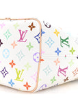LV X TM Monogram Multicolor Neverfull MM White